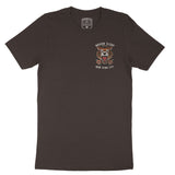 New York Tiger Tough T-Shirt Brown front