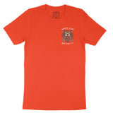 New York Tiger Tough T-Shirt Coral front