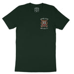New York Tiger Tough T-Shirt Forest front