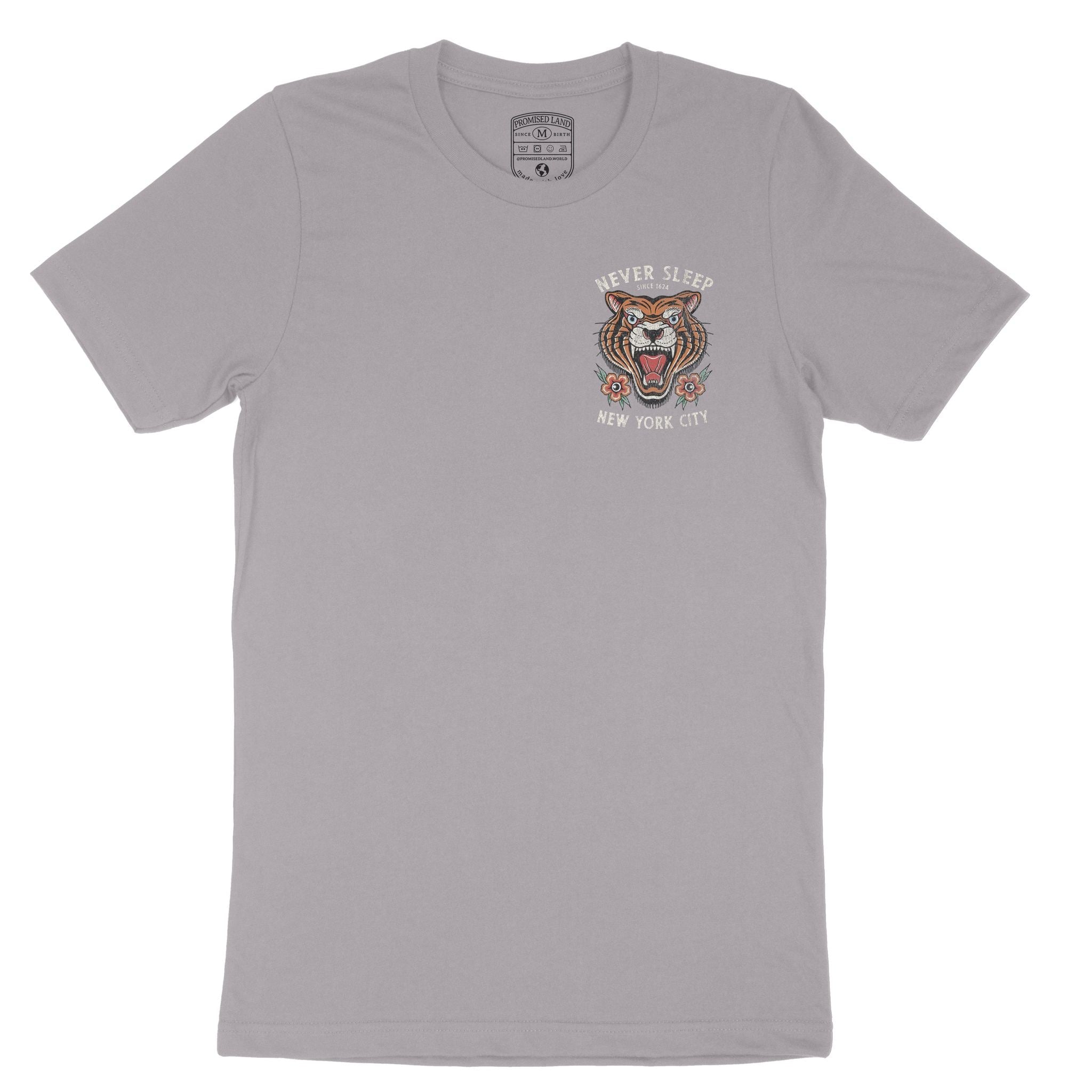 New York Tiger Tough T-Shirt Light_Violet front