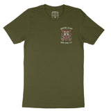New York Tiger Tough T-Shirt Olive front