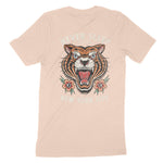 New York Tiger Tough T-Shirt Peach back
