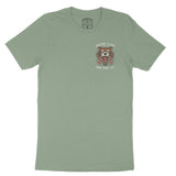 New York Tiger Tough T-Shirt Sage front