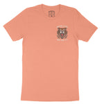 New York Tiger Tough T-Shirt Sunset front