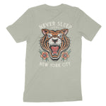 New York Tiger Tough T-Shirt Thyme back