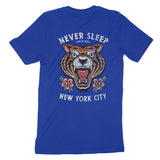 New York Tiger Tough T-Shirt True_Royal back
