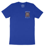 New York Tiger Tough T-Shirt True_Royal front