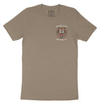 New York Tiger Tough T-Shirt Vintage_Brown front