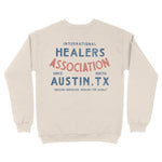 Austin Crewneck in Natural - back view