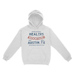 Austin Healer S Club Hoodie White front