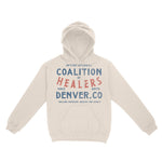 Denver Hoodie in Natural - front view