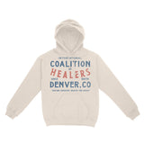 Denver Hoodie in Natural - front view