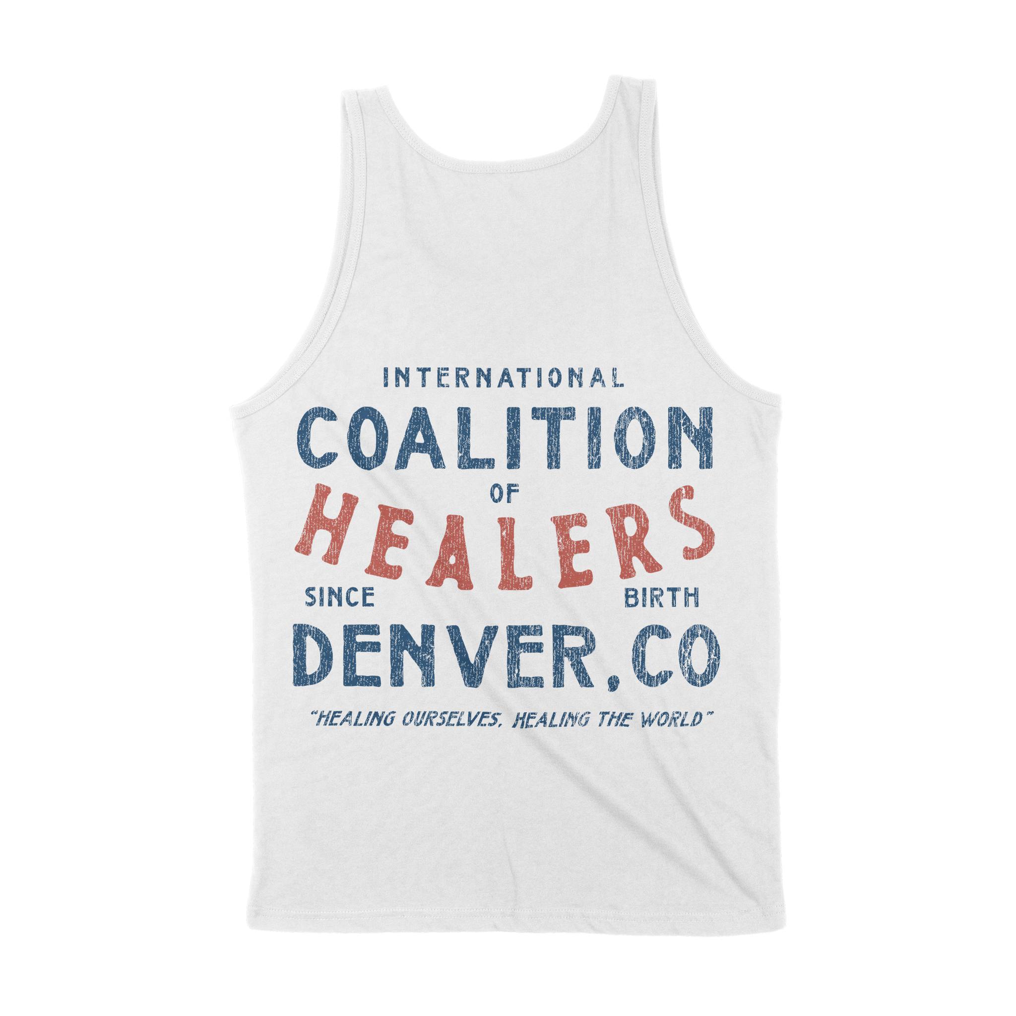 Denver Healer S Club Tank Top White back