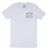 Denver Healer's Club T-Shirt in Light Blue - front view