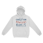 Miami Healer S Club Hoodie White front