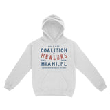 Miami Healer S Club Hoodie White front