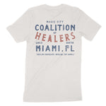 Miami Healer S Club T-Shirt Vintage White back