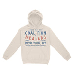 New York Hoodie in Natural - front view