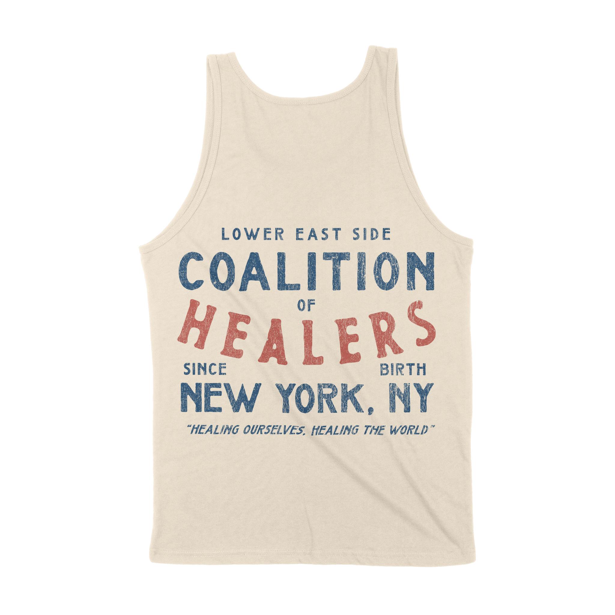 New York Healer S Club Tank Top Natural back