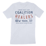 New York Healer S Club T-Shirt Light Blue back