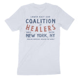New York Healer S Club T-Shirt Light Blue back