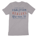 New York Healer S Club T-Shirt Light Violet back