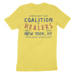 New York Healer S Club T-Shirt Maize Yellow back