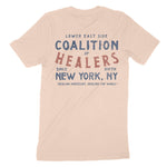 New York Healer S Club T-Shirt Peach back