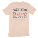 New York Healer S Club T-Shirt Peach back