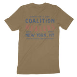 New York Healer S Club T-Shirt Pebble Brown back