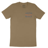 New York Healer S Club T-Shirt Pebble Brown front