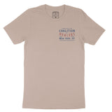 New York Healer S Club T-Shirt Pink Gravel front