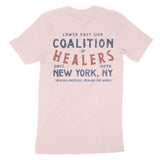 New York Healer S Club T-Shirt Soft Pink back