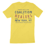 New York Healer S Club T-Shirt Yellow back