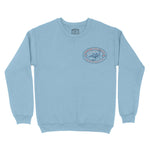Denver Scorpions Rule Crewneck Light Blue front