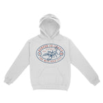 Denver Scorpions Rule Hoodie White front
