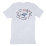 Denver Scorpions Rule T-Shirt in Light Blue - back view