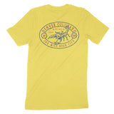 Denver Scorpions Rule T-Shirt Maize Yellow back