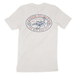 Denver Scorpions Rule T-Shirt Vintage White back