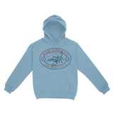 Miami Scorpions Rule Hoodie Light Blue front