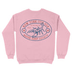 New York Scorpions Rule Crewneck Light_Pink back