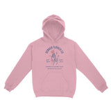 Denver Flower Mom Hoodie Light Pink front