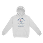 Denver Flower Mom Hoodie White front