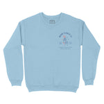Miami Crewneck in Light Blue - front view