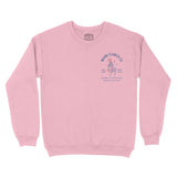 Miami Flower Mom Crewneck Light Pink front