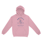 Miami Flower Mom Hoodie Light Pink front
