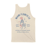 Miami Flower Mom Tank Top Natural back