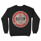 Austin Lager Crewneck Black back