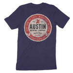 Austin Lager T-Shirt Navy back
