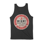 Miami Tank Top in Black - back view